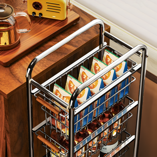 Metal Trolley 4 Layer